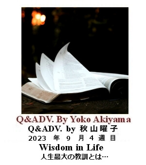 Q & Adv, Yoko Akiyama, 秋山曜子, 