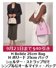 H ボリード 25 バッグ