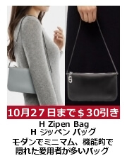 H ジップ・バッグ